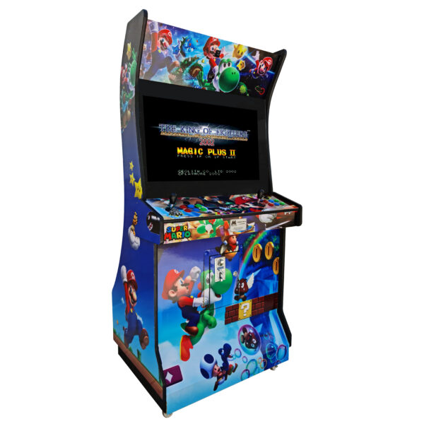 Maquinita Cisne Grande 32” Personalizable Multijuegos Arcade Pandora