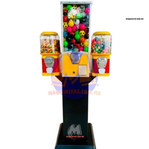 Maquina Cápsulera Bee Triple incluye Taburete. Especial para cualquier lugar comercial, Gana si o si.