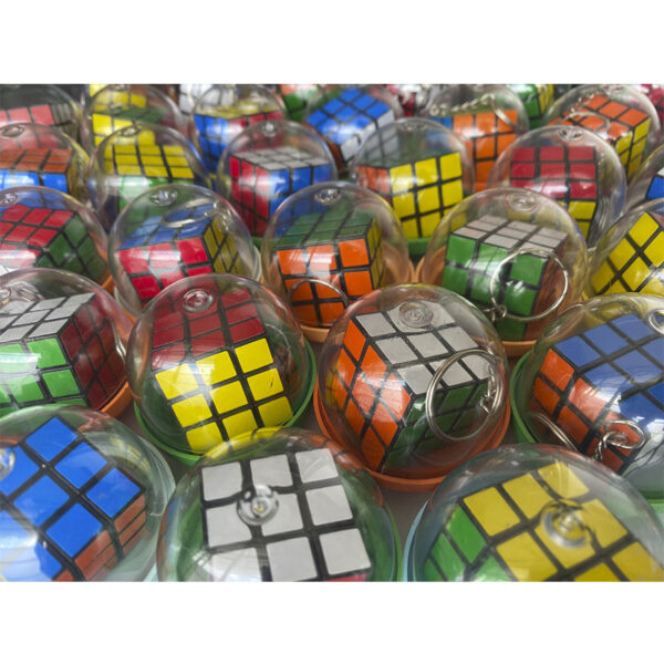 100 Cápsulas 2” Cubo Rubik