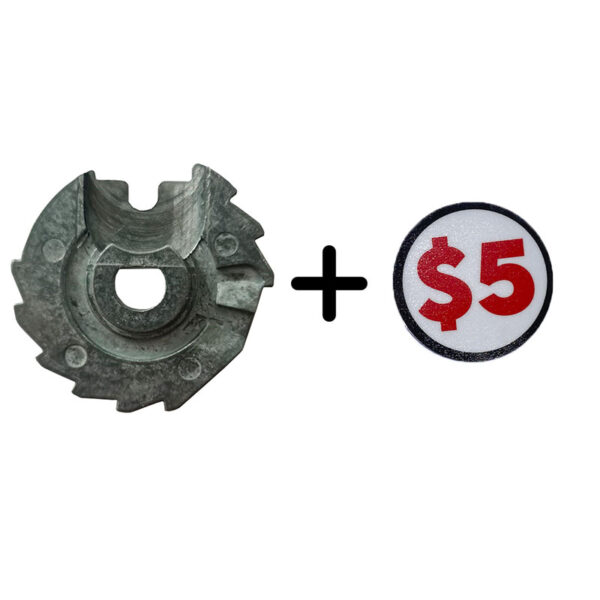 Disco Chiclera Eagle para 1 moneda de $5.00