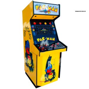 Maquinita Arcade Pacman Clasica Arcade incluye 32,000 juegos retro, ideal para tu residencia, centro de videojuegos, empresa, casa de campo, y mucho lugares más.