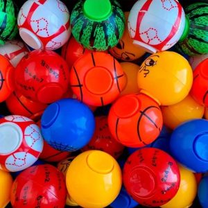 Balón Spinner de 49mm 2 pulgadas para Maquinas Chiclera Vending