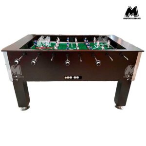 Mesa de Futobito Tipo Europeo, incluye 4 niveladores de aluminio. Se fabrica del color de su elección.