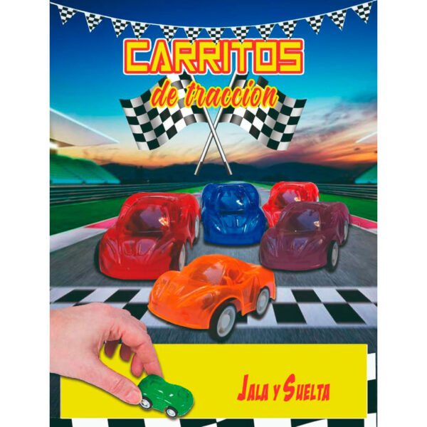 100 Cápsulas 2” Crazy Cars