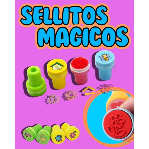100 Cápsulas 2” Sellitos Mágicos