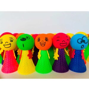 Cápsulas de 2'' Resortitos Saltarines para Maquinas Vending, Cápsuleras y Chicleras