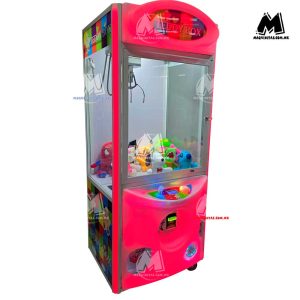 Maquina Caza Peluches Garra Teddy Box Premios - Maquina de Garra Grande, Luces Led RGB