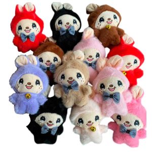 Hermoso Peluche de Colores 12cm 1 Docena para Maquinitas Mini Garra, Pelucheras, Regalos, Premios.