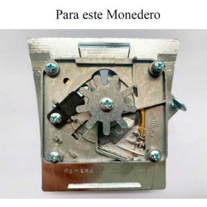 Back Plate para monedero eagle chico, para monedas de 5 pesos