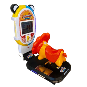 Montable infantil león interactivo con pantalla para negocio