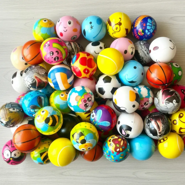 100 Pelotas Fomi Antiestrés 2 Pulgadas