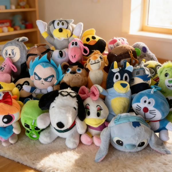 25 Peluches Surtidos Para Máquina De Garra Varios Diseños