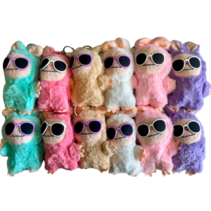 Peluche Labubu con lentes paquete 12 piezas para máquina caza peluches grúa Guadalajara