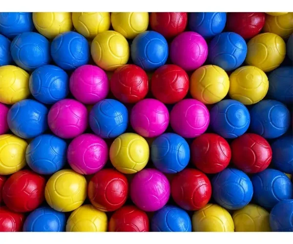 50 Pelotas Profesional Para Futbolito Grabadas De Colores