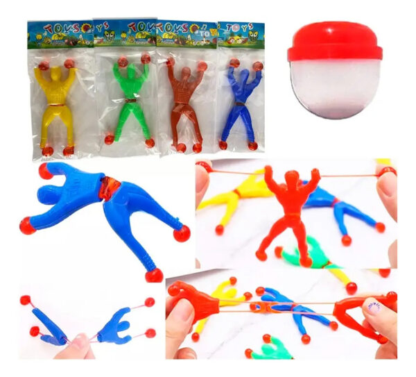 100 Capsulas 2 Pulgadas Monito Maromero Para Capsuleramaqgdl Multicolor