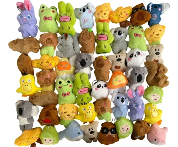 Peluches De Alta Calidad 8 – 11cm Para Maquina Mini Garra 25 Piezas