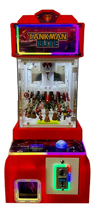 Maquina Tank Elite Clip Clamp Vending Naranja