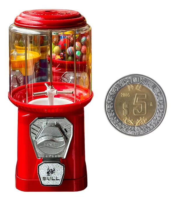 Maquina Capsulera Vending Bee A $5 Bola 1 Pulgada