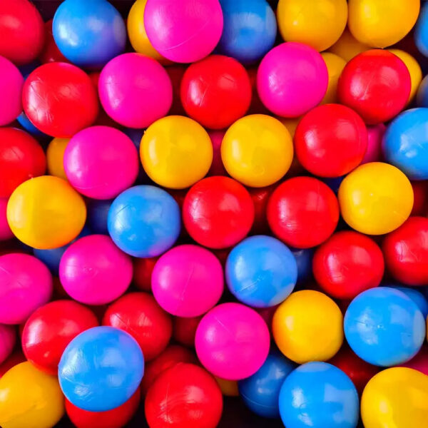 Pelota Lisas De Colores Para Futbolito | 100 Pelotitas