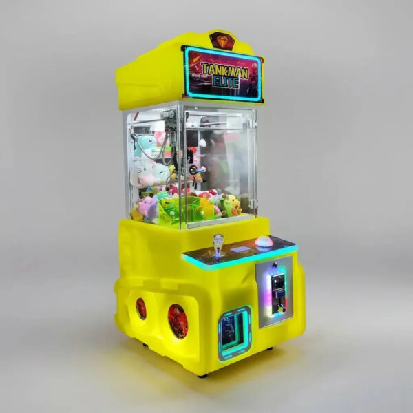 Kit Maquinita Peluchera Tank Elite Con Luz Led Amarillo