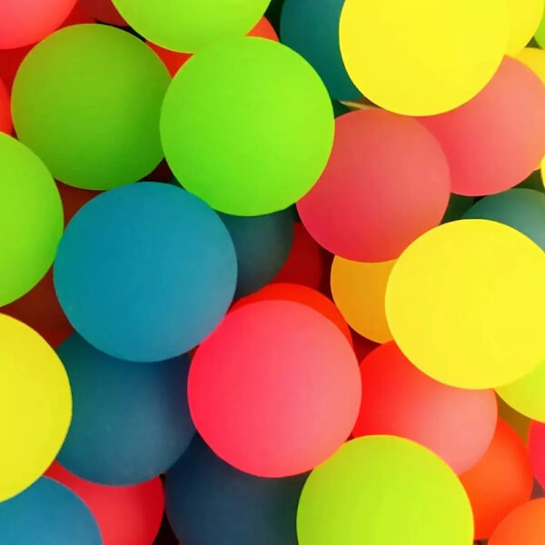 100 Piezas Pelota Loca Botona Vending Premium Frosty 32mm
