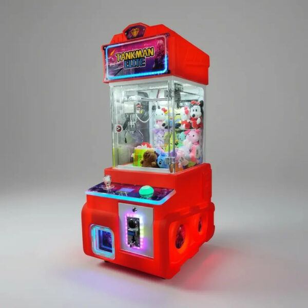Kit Maquinita Peluchera Tank Elite Con Luz Led Rojo