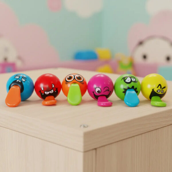 Lenguas De Colores Capsulas2 Pulgadas Juguetes Chicleras 100