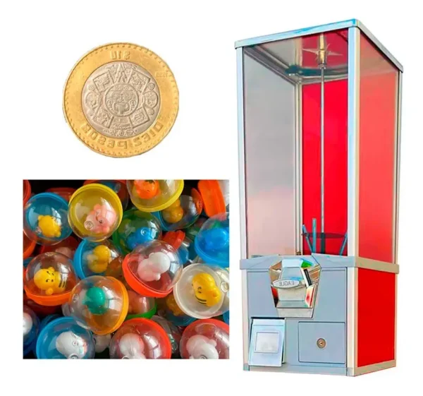 Capsulera Eagle E25 Vending $10 2 Pulgadas + 100 Balancines