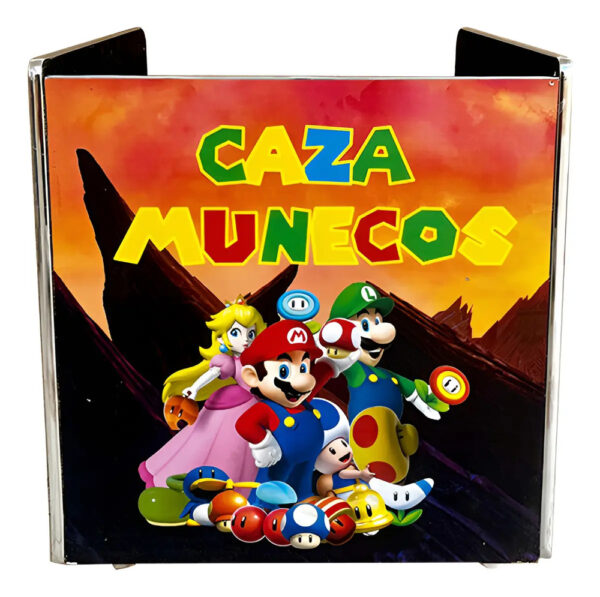 Base Para Maquina Peluchera Tank Man De Madera Con Llantas Caza Peluches 3