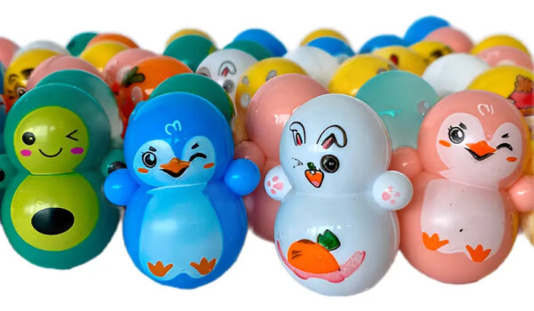 Juguete Balancin 100 Capsulas 2 Pulgadas Juego Del Calamar