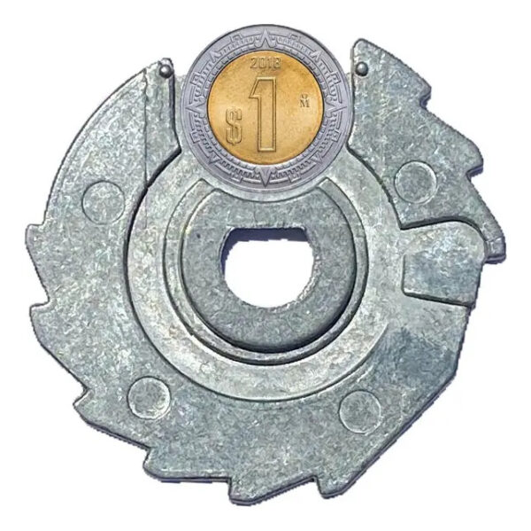 Disco Eagle Original De 1 Peso Para Monedero Eagle Maquina
