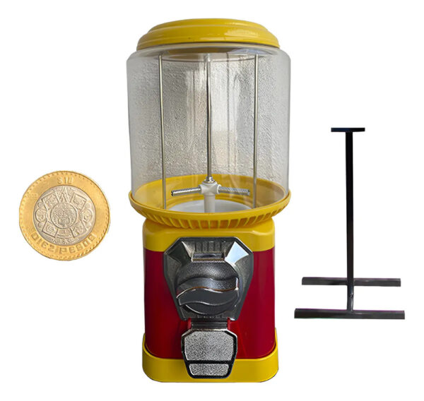 Maquina Pelotera Bee Vending Bola Para $10 + Base