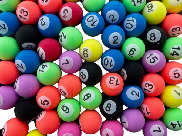 Pelota Loca Botona Billar Pool 32mm Vending 100 Pzs