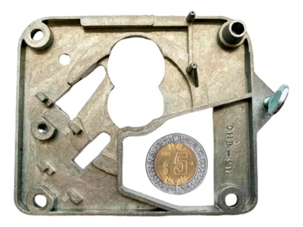 Placa Back Plate Marco Trasero 5 Pesos Monedero Chico Eagle