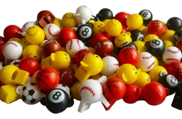 Mix Silbatos 300 Capsulas 2 Pulgadas Capsuleras Vending