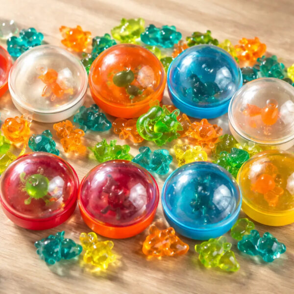 Pokemon Transparentes Capsula 2 Pulgadas 200 Pzs Vending