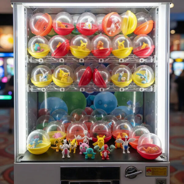 400 Cápsulas Figuras Pokemon Surtidas 2 Pulgadas Vending