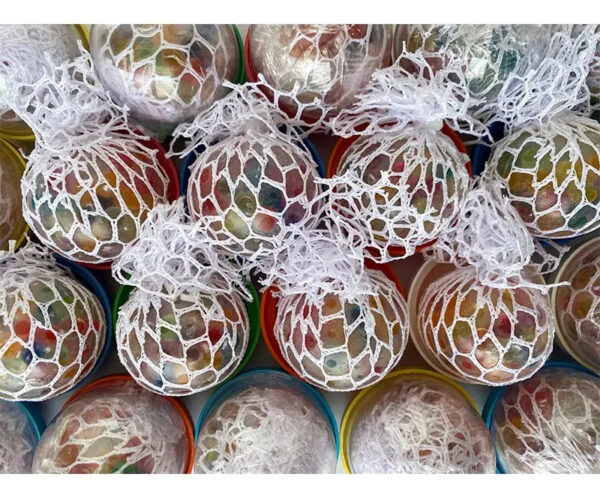 100 Cápsulas Mesh Mix 2 Pulgadas Para Capsulera Y Chiclera