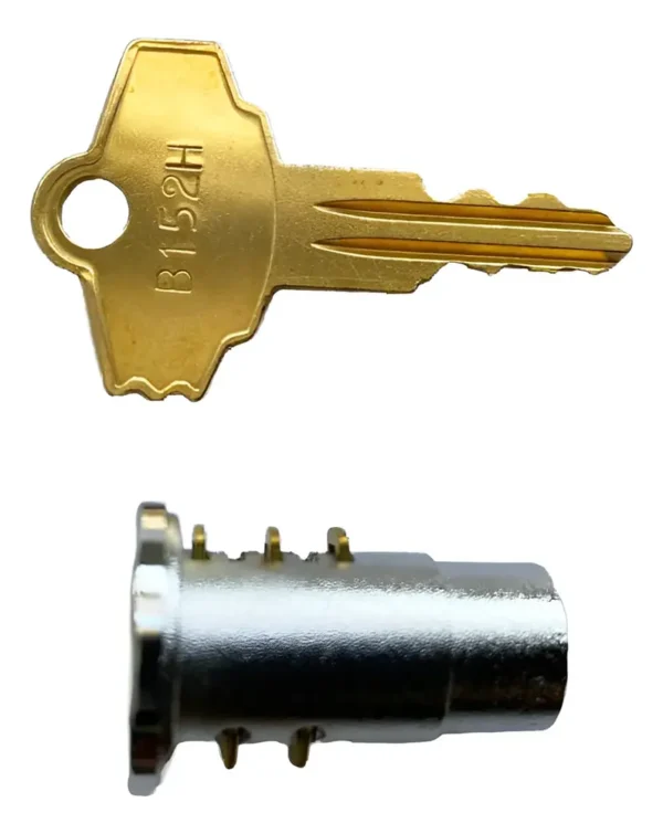 Chapa Cerradura Con Llave Eagle Original B152h Para Chiclera