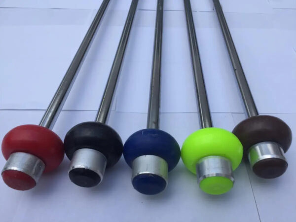 Par De Varillas Para Futbolito Con Perilla 1/2 Pulgada