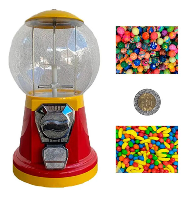 Maquina Vending Capsulera Apolo A $5 Bola O Granel