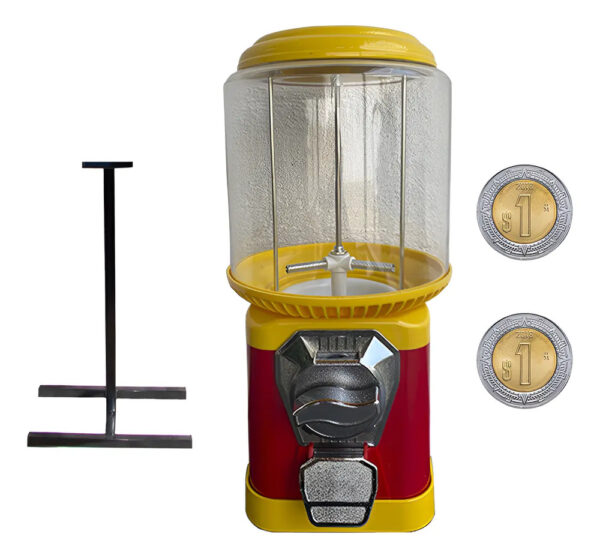 Maquina Vending Bee A $1 + $1 Vending Bola O Granel + Base