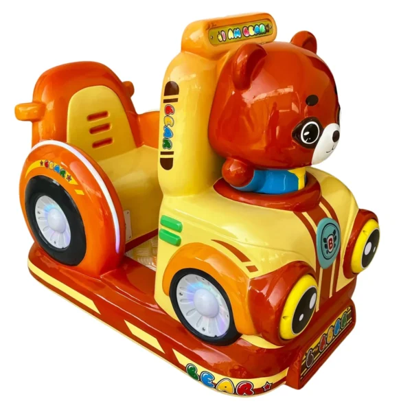 Montable Infantil Oso con Pantalla y Volante